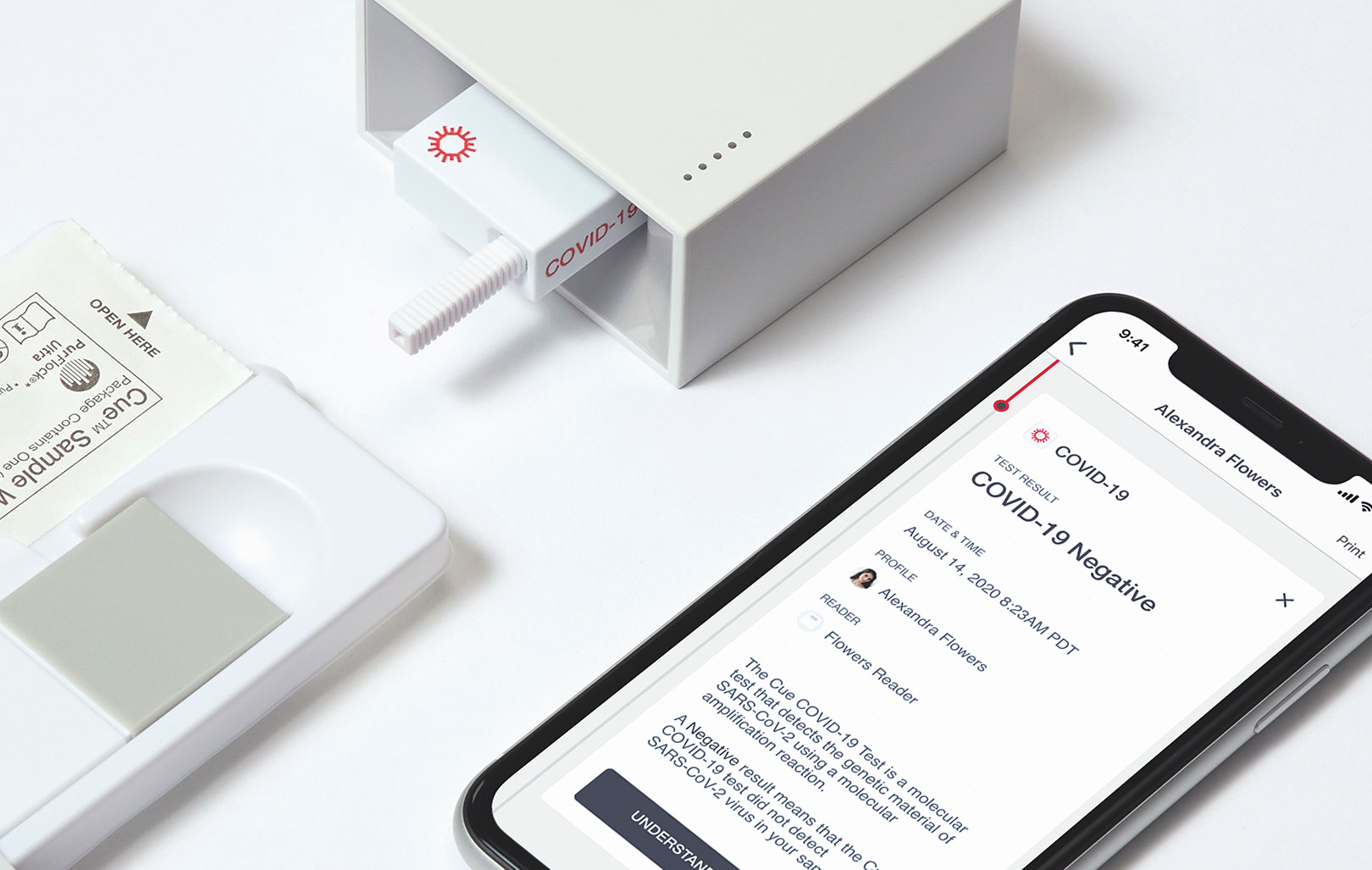 美 보건복지부가 투자한 코로나 진단 키트