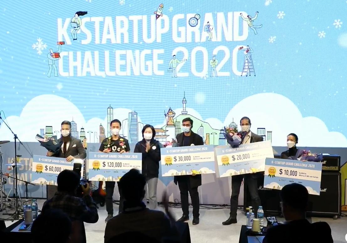 K-스타트업 그랜드챌린지 우승팀은?