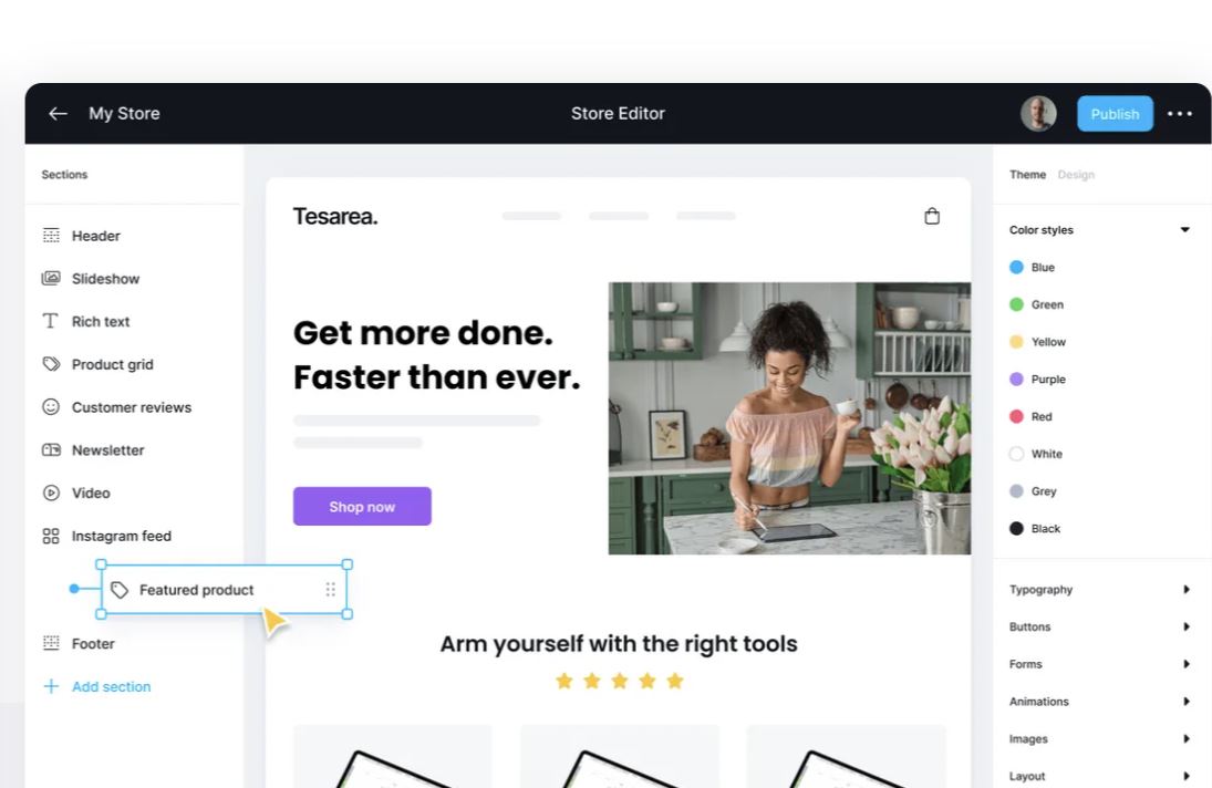 온라인 매장 쉽게 만들 수 있는 노코드 플랫폼