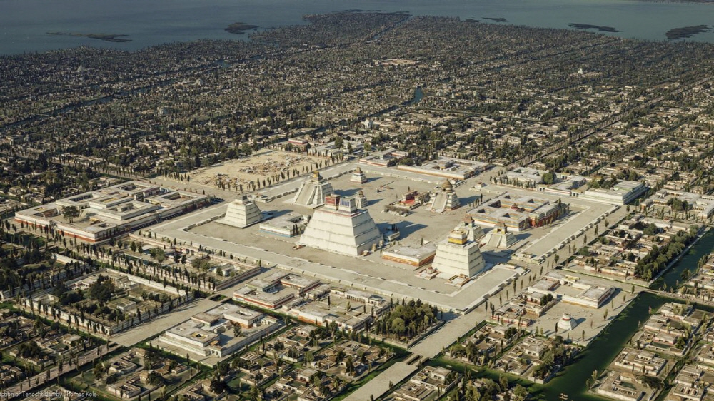 3D 이미지로 되살린 아즈텍 고대 수도