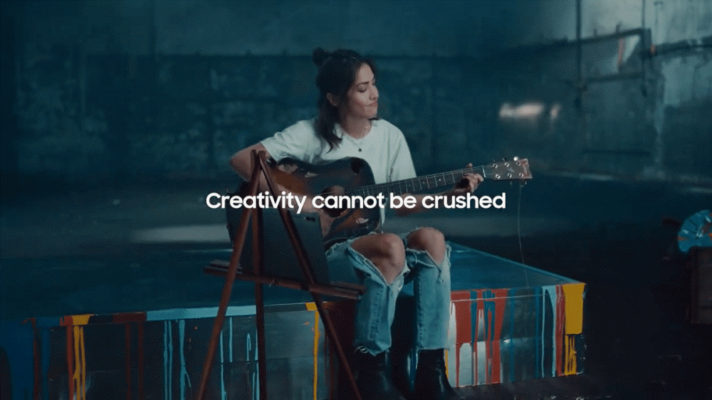 “창의성은 부술 수 없다” 삼성전자, 애플 논란 광고 빗댄 영상 공개