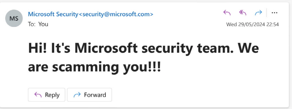 누구나 마이크로소프트 직원 가장한 이메일을…아웃룩 버그