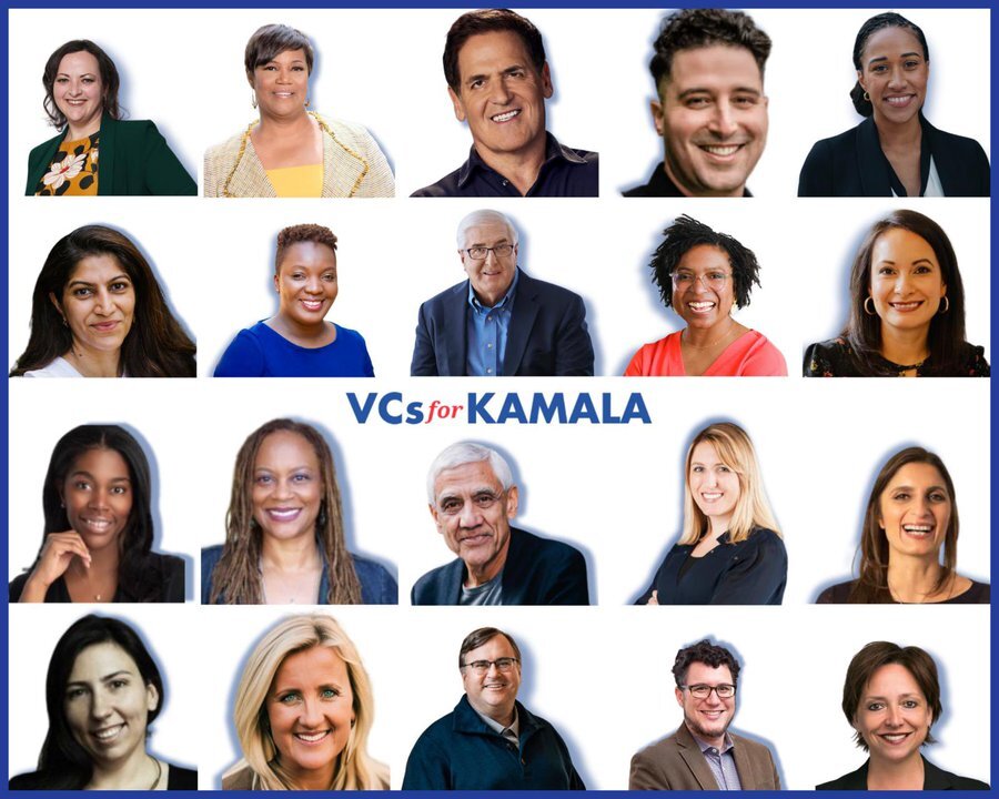 벤처캐피탈리스트 100명 “美 해리스 부통령 투표‧기부 서약”