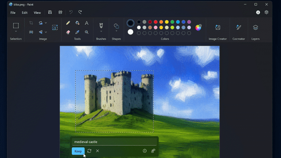 마이크로소프트, 페인트‧메모장에 AI 기능 추가했다