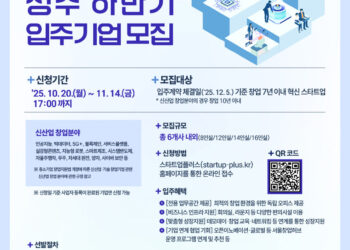 2025년 서울창업허브 성수 하반기 입주기업 모집