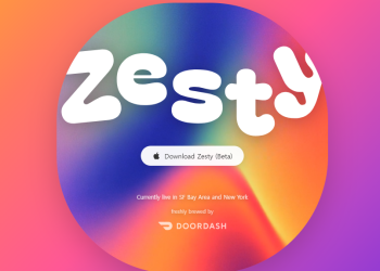 도어대시, 맛집 탐색 앱 제스티 출시