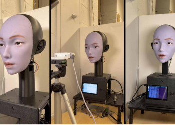 입술 움직임 리얼한 휴머노이드 로봇