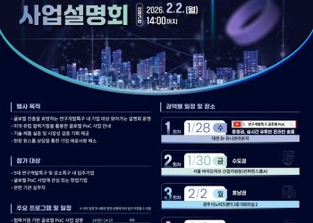 과기부 글로벌 PoC 프로그램 사업설명회