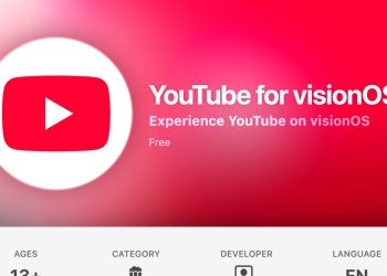 유튜브, 애플비전프로 공식 앱 출시했다