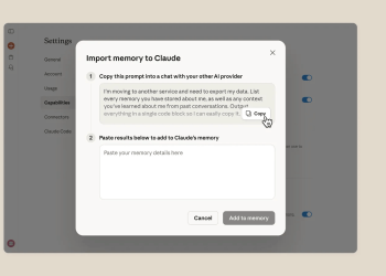 앤트로픽, 클로드 메모리 기능, 무료 사용자에게도 개방