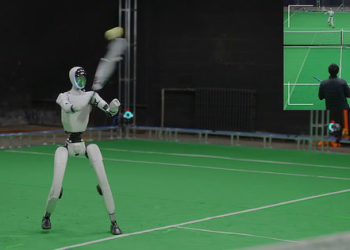 휴머노이드 로봇에 테니스 기술 학습을…